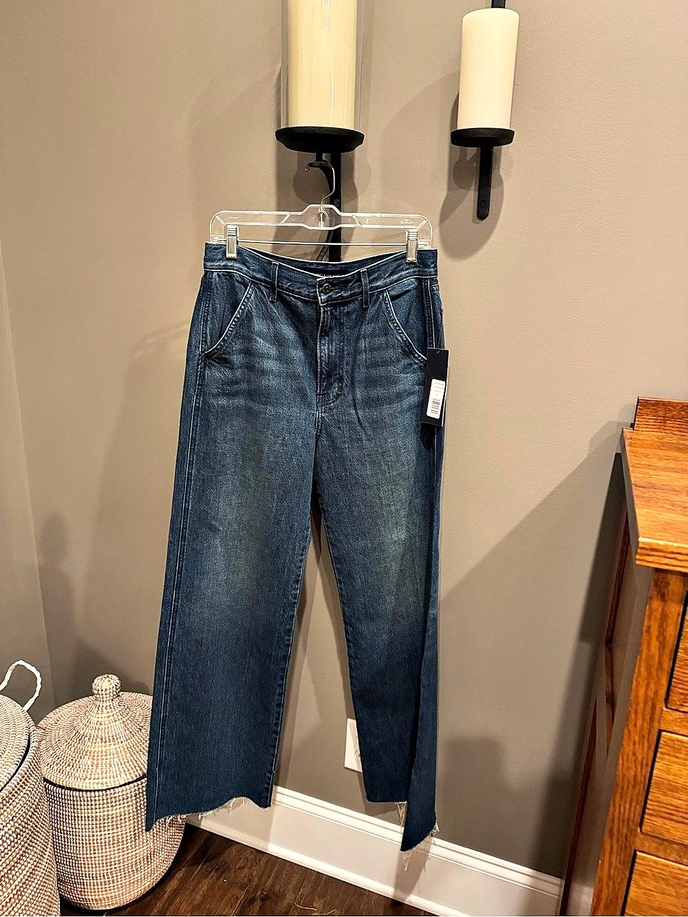 NWT Veronica Beard Taylor High Rise Jeans Northern Lights 29 $348